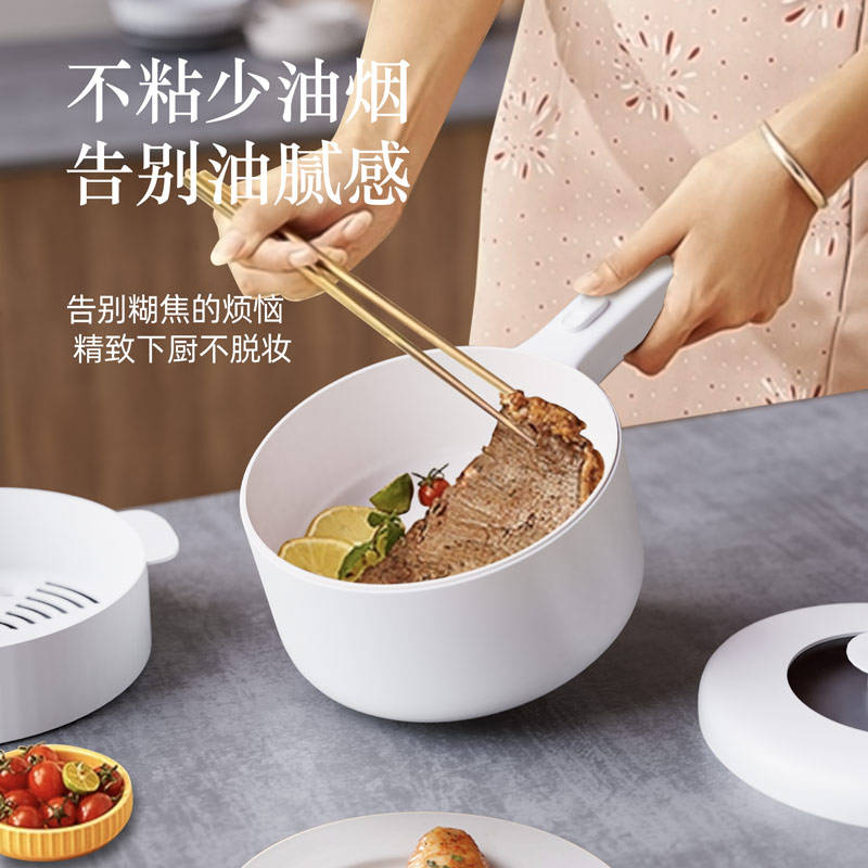 火煎炒蒸炸煮样样行轻松搞定一日三餐！麻将胡了免费试玩现代电煮锅！不用明(图3)