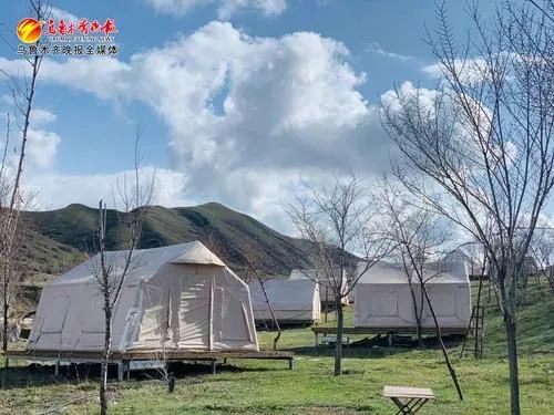 ” 打造文旅新场景 激发消费新活力麻将胡了2试玩文化中国行丨“露营+(图2)